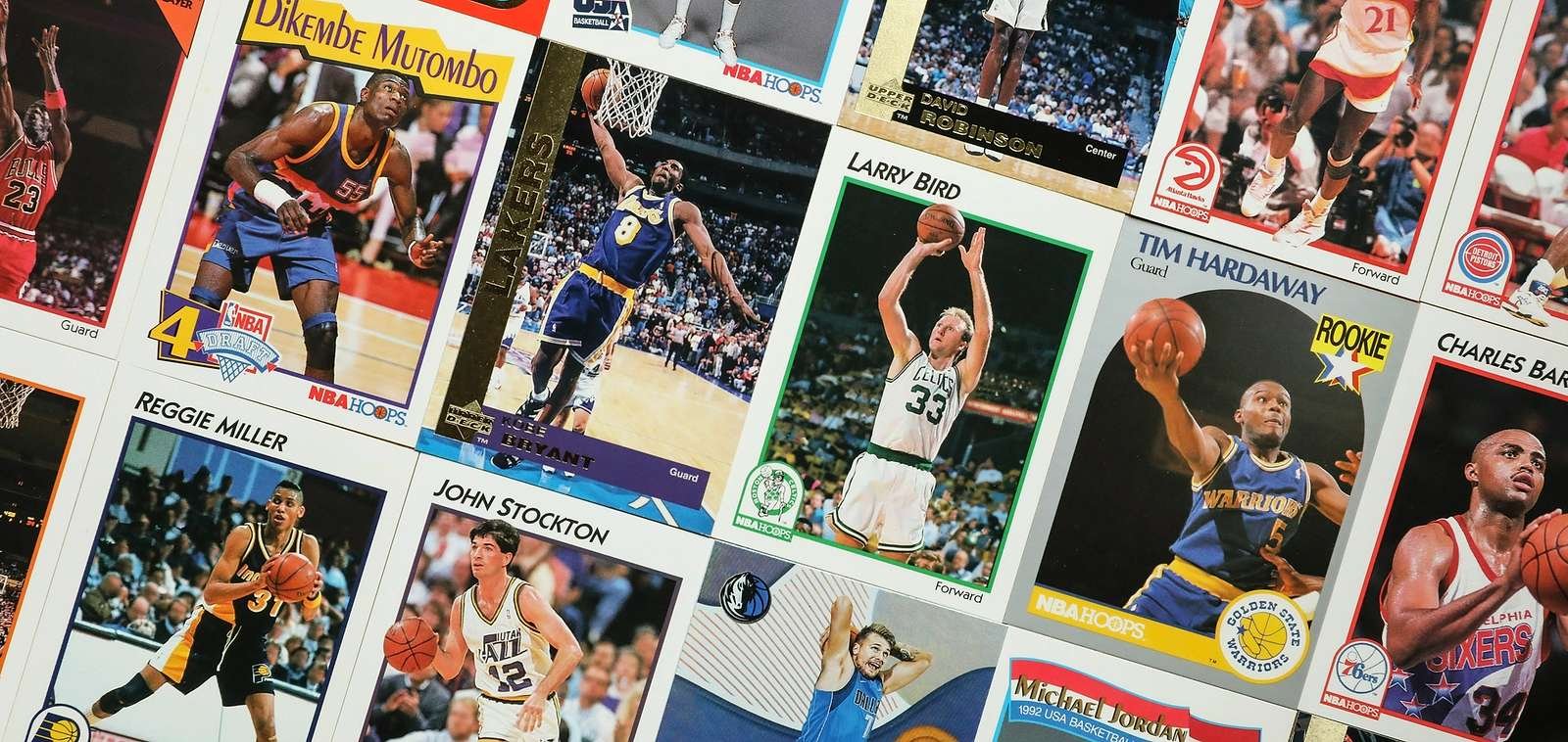 Vintage NBA trading cards