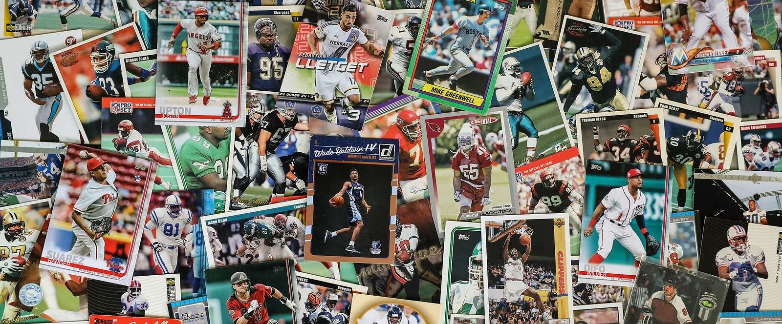 Vintage NFL and multi-sport trading cards