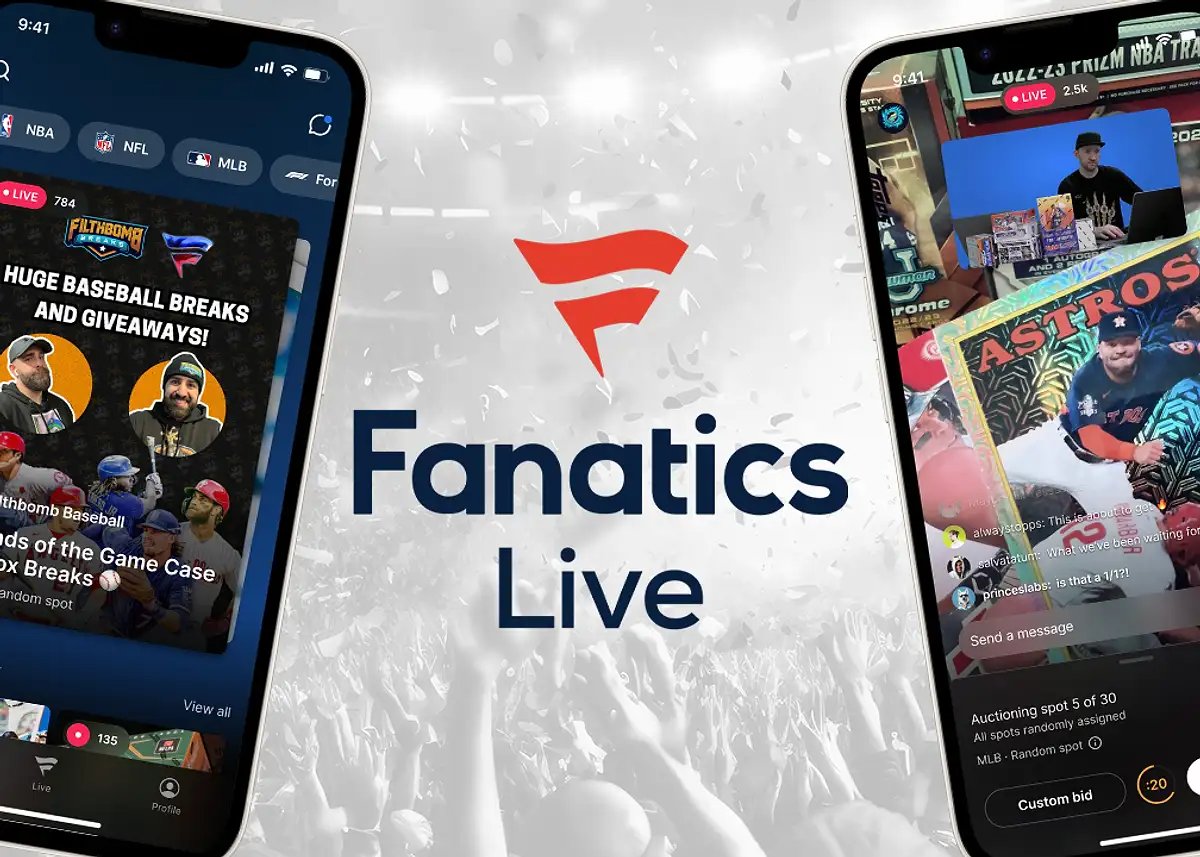 Fanatics Live, live shopping built for sports fans